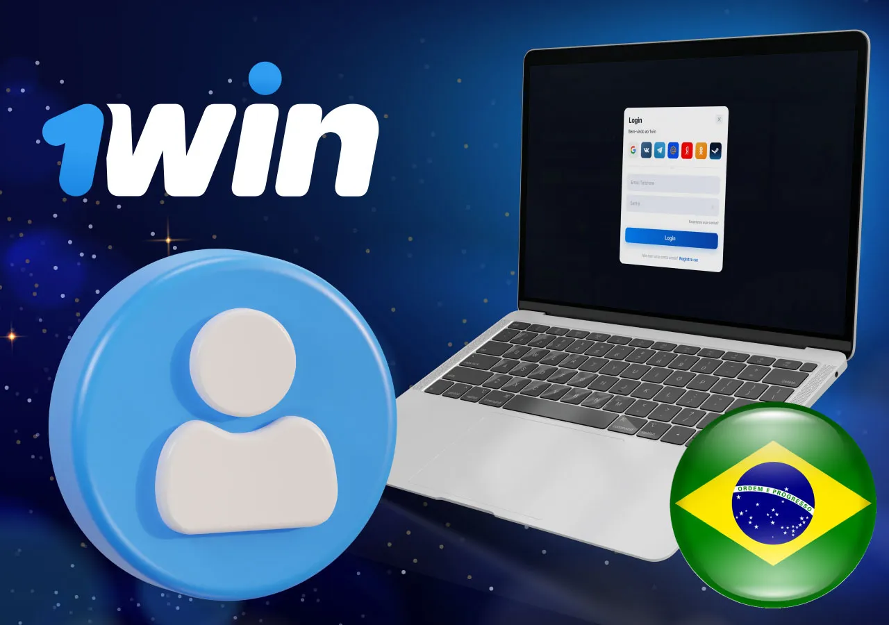 Instruções sobre como fazer login